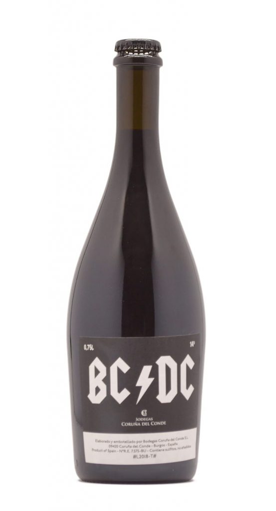 BC DC Wine Bottle