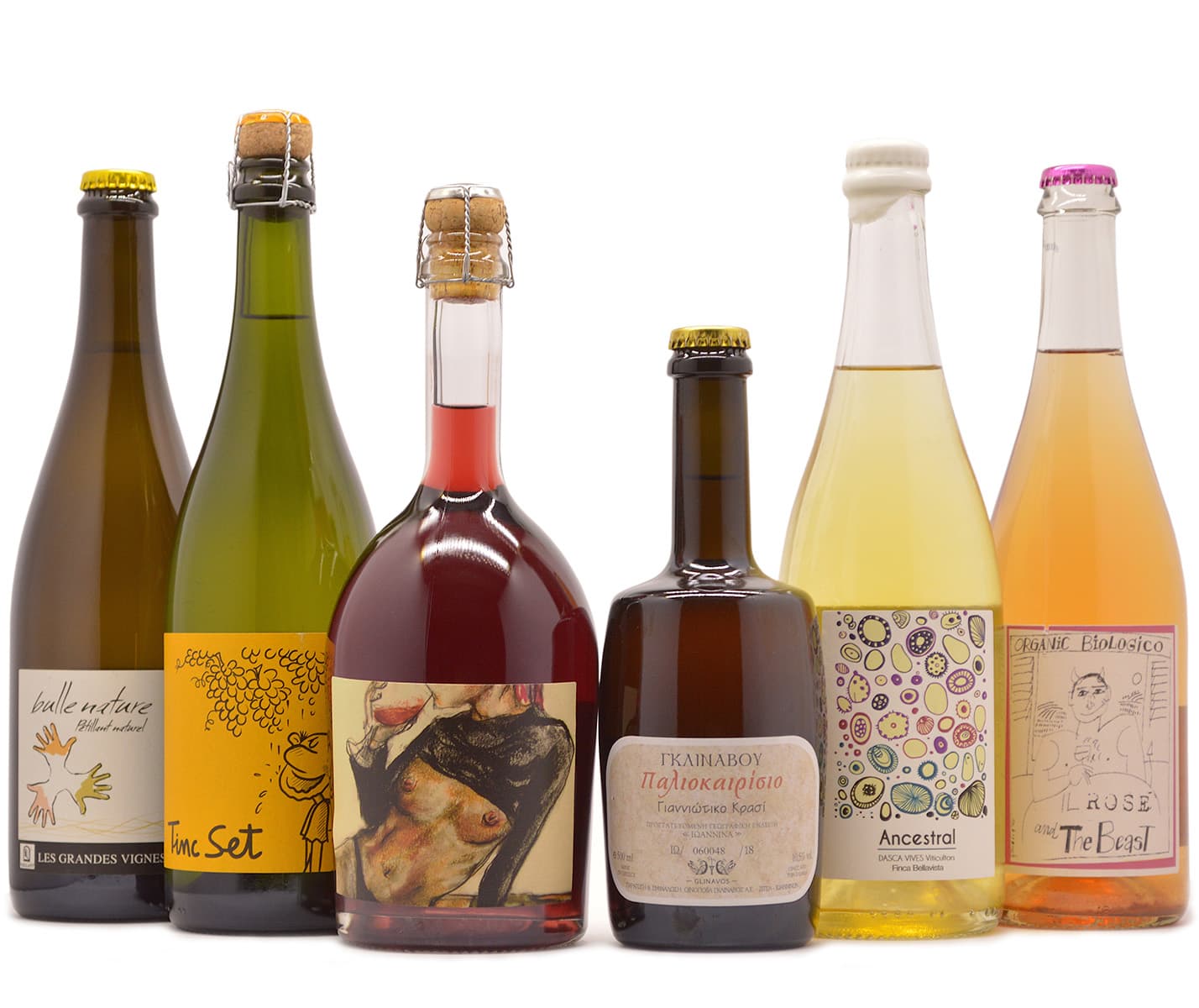 Mixed natural Wine case